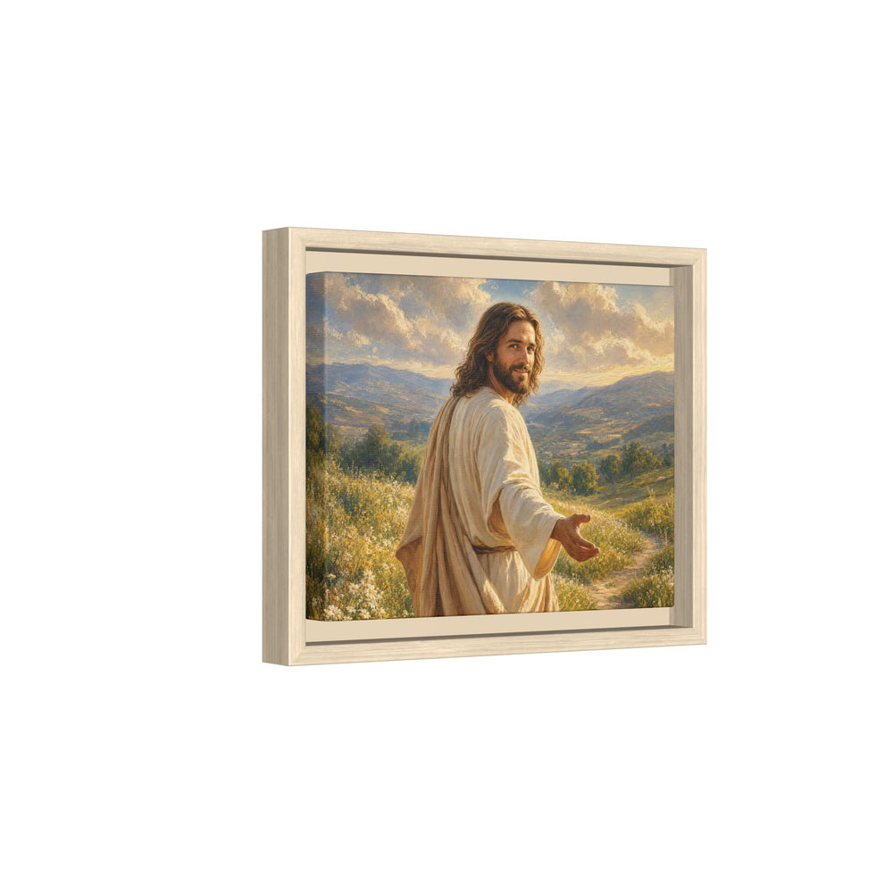 The Good Shepherd – Framed Canvas
