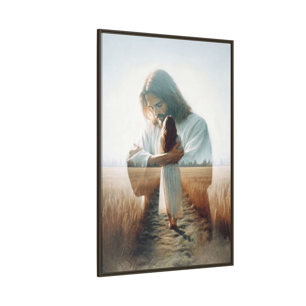 Peace, Be Still – Framed Canvas