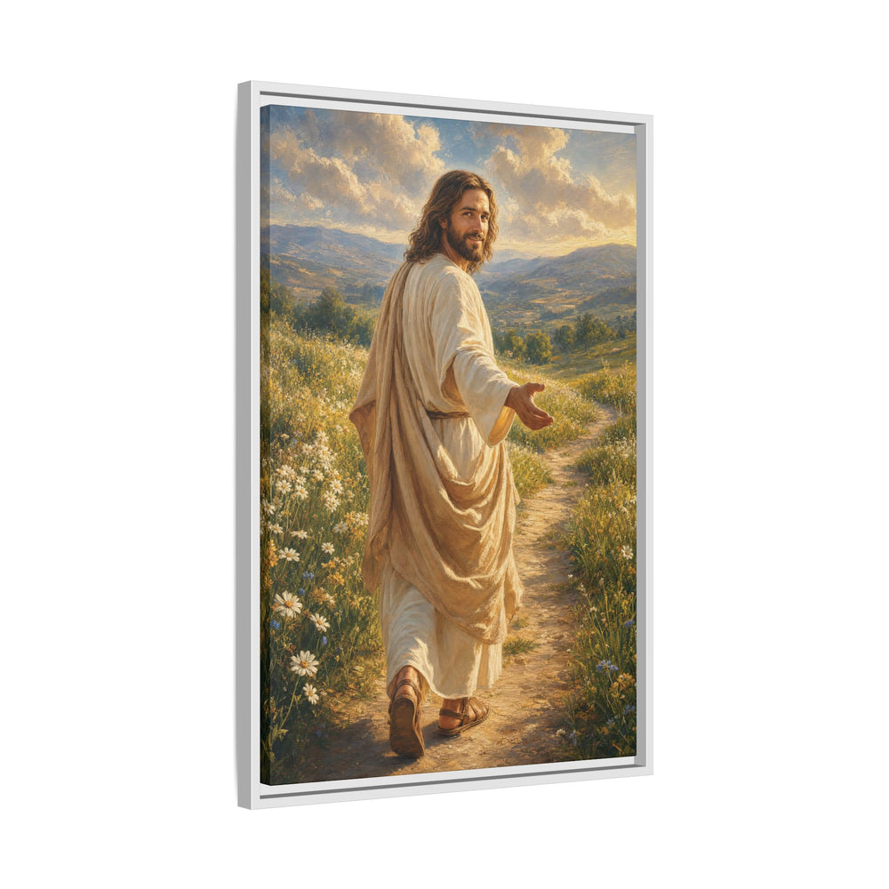 The Good Shepherd – Framed Canvas