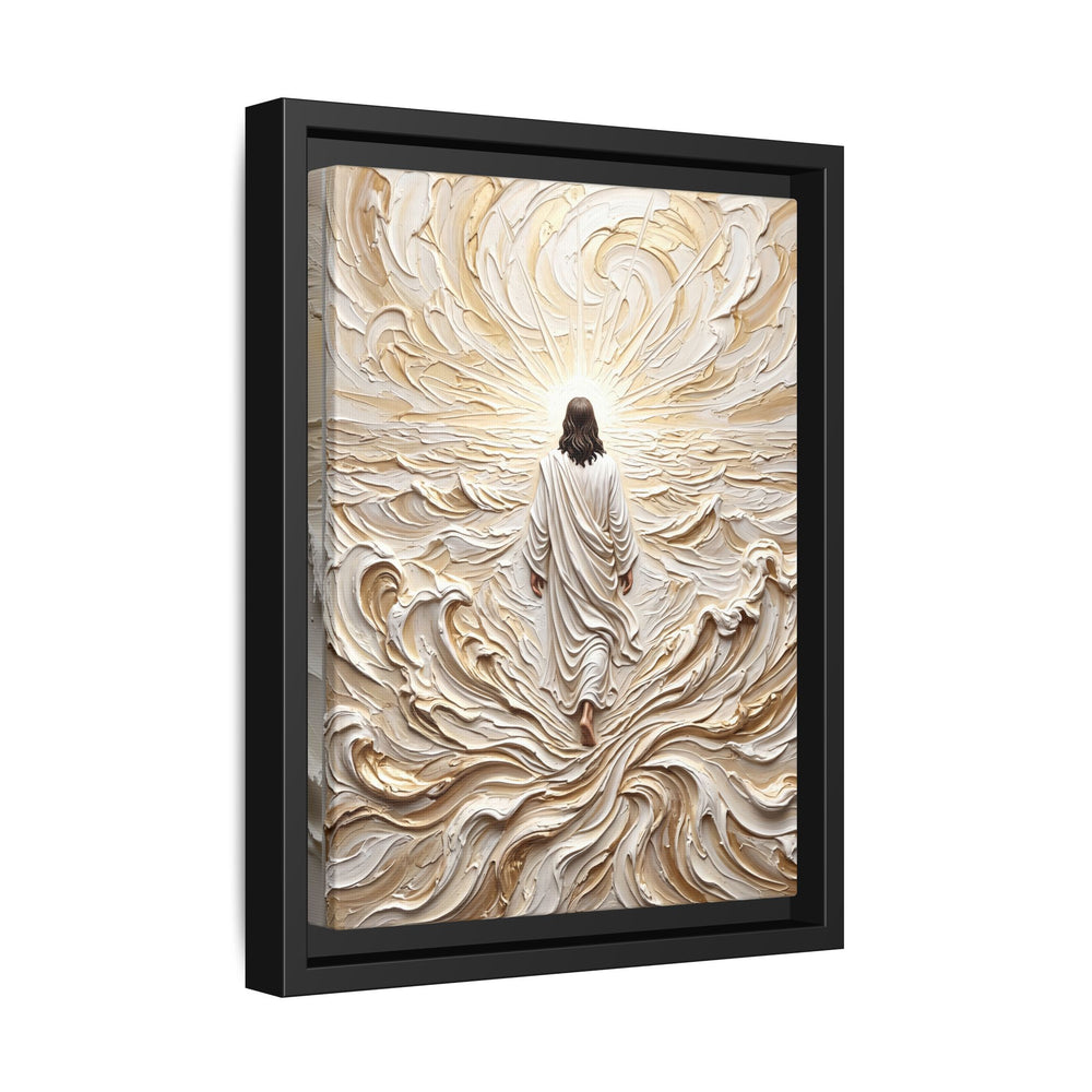 Surrendered in Prayer – Framed Canvas
