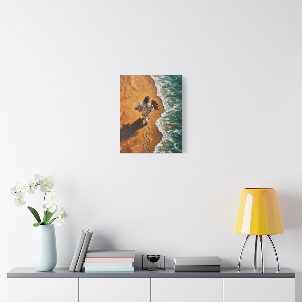 Carried in His Arms – Canvas
