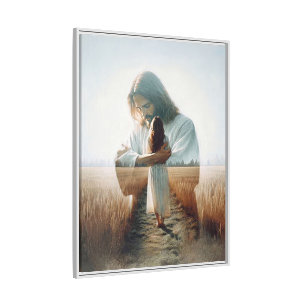 Peace, Be Still – Framed Canvas