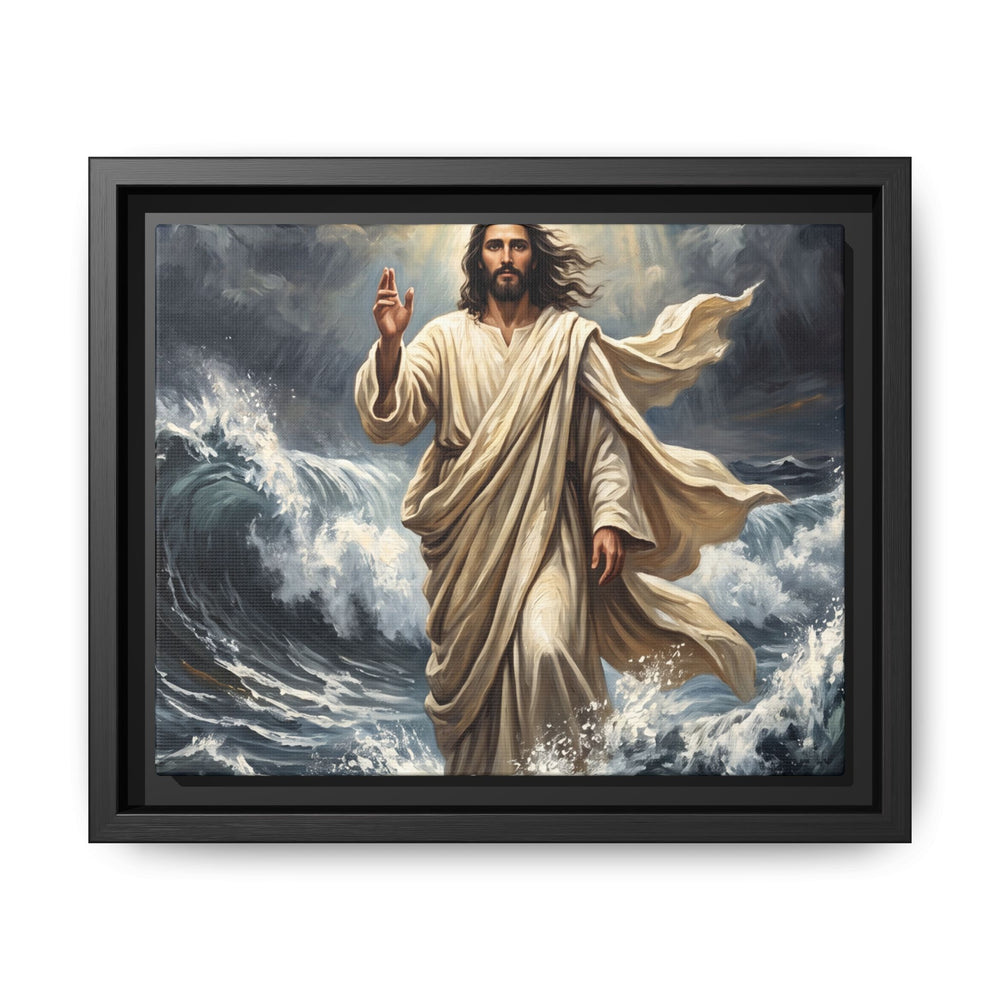 Master of the Storm – Framed Canvas