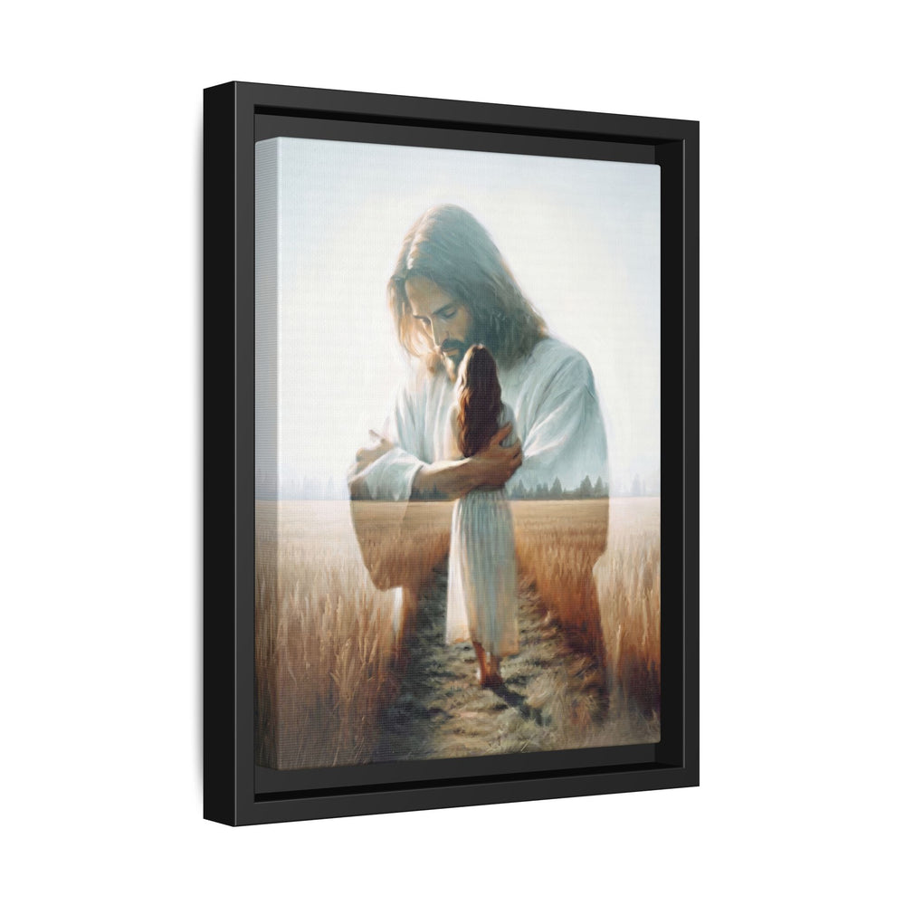Peace, Be Still – Framed Canvas