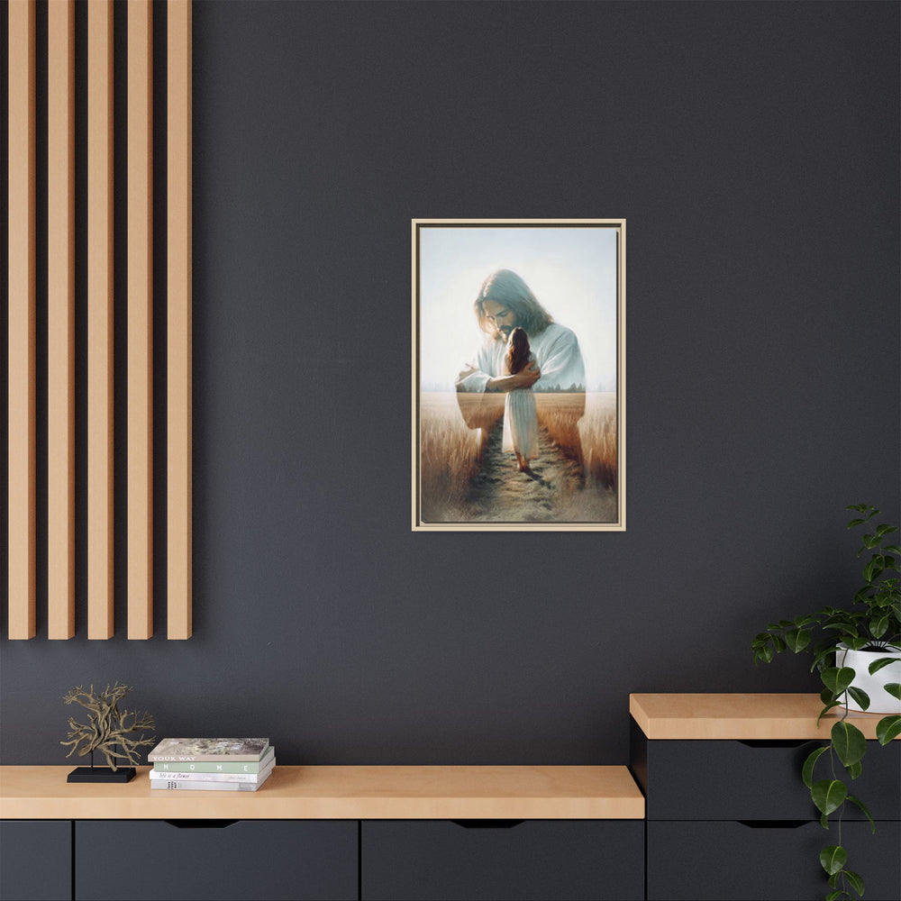 Peace, Be Still – Framed Canvas