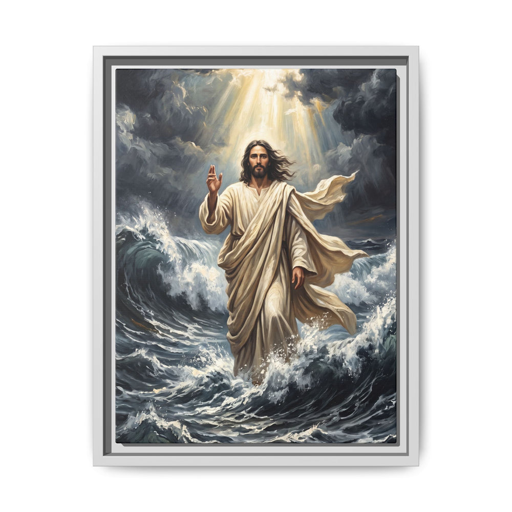 Master of the Storm – Framed Canvas