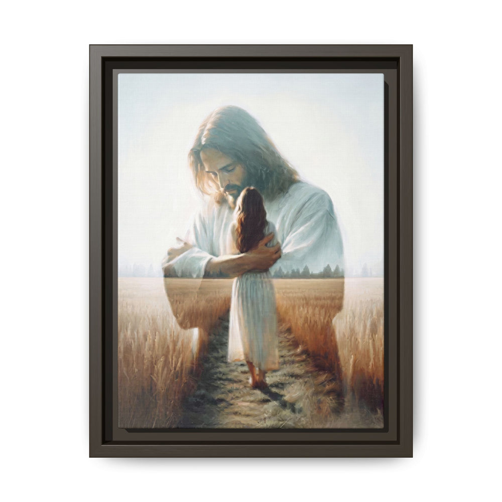 Peace, Be Still – Framed Canvas