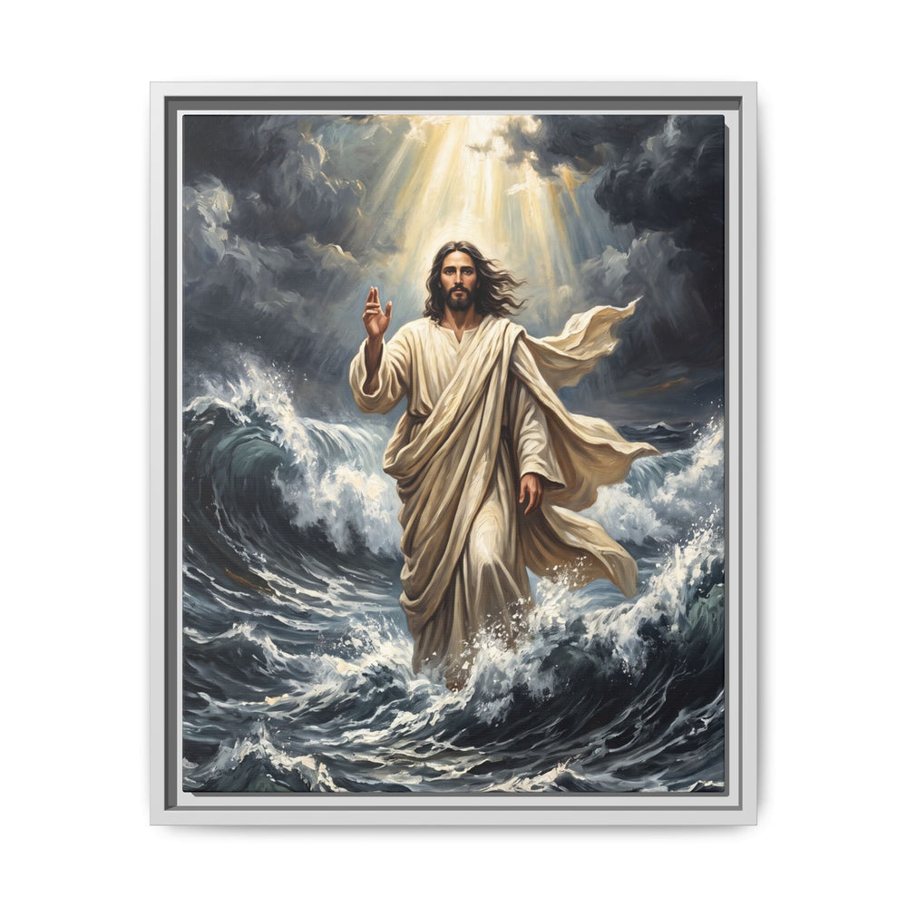 Master of the Storm – Framed Canvas