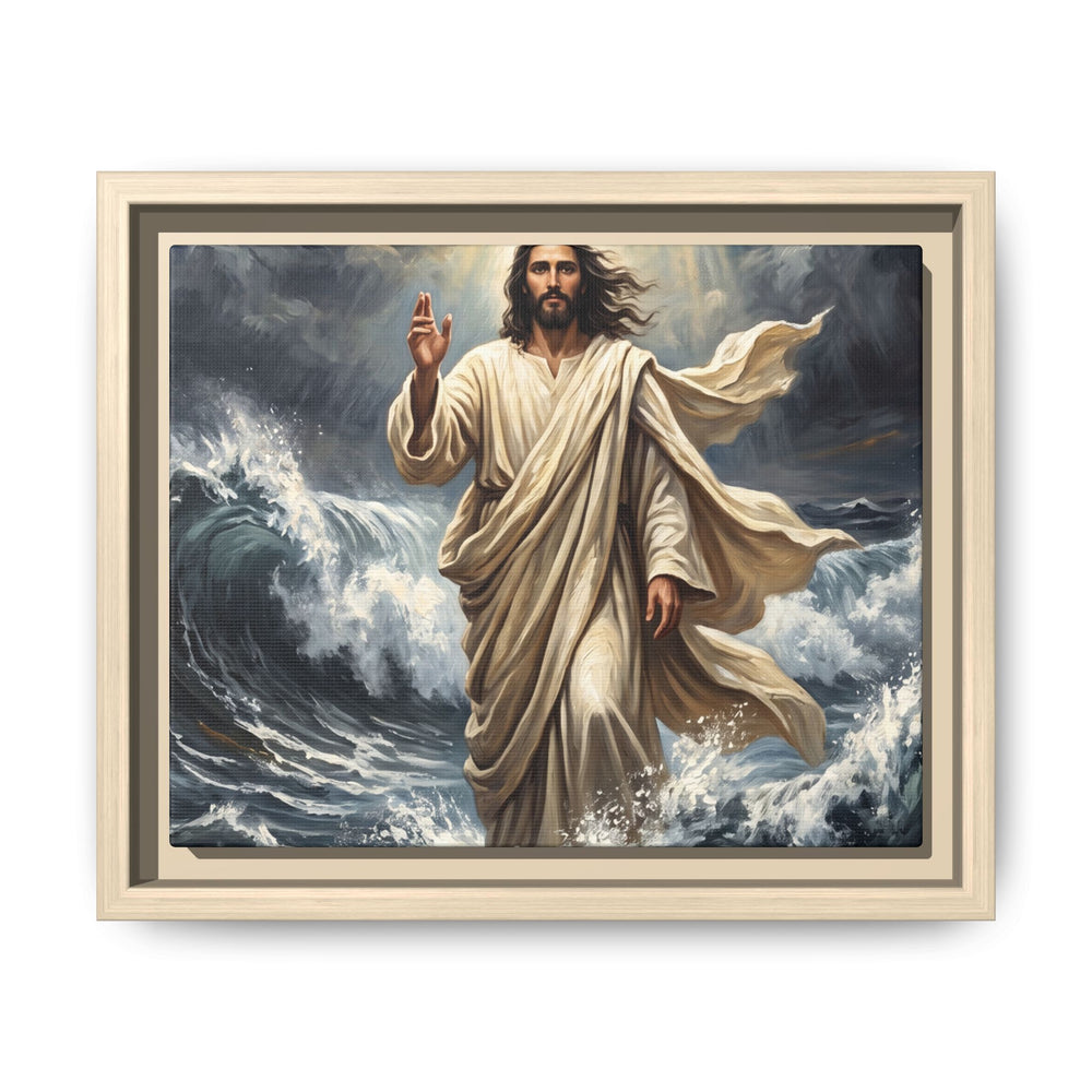 Master of the Storm – Framed Canvas
