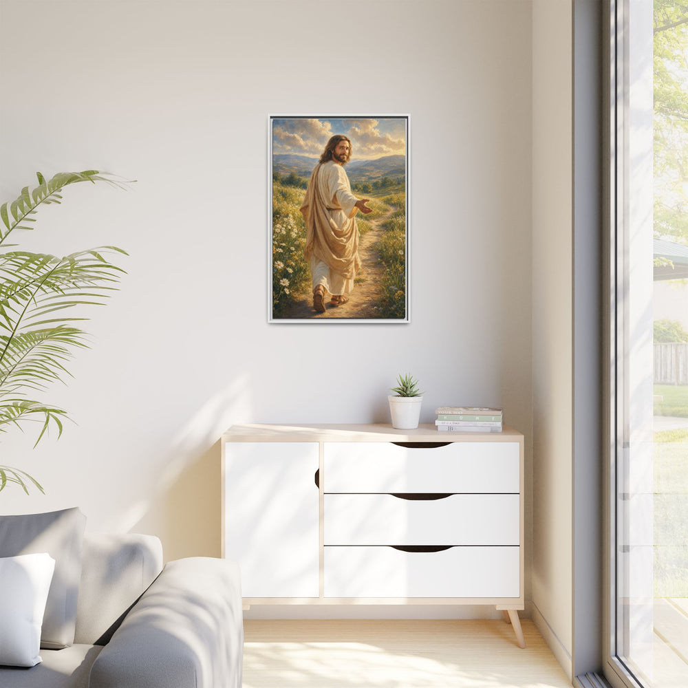 The Good Shepherd – Framed Canvas