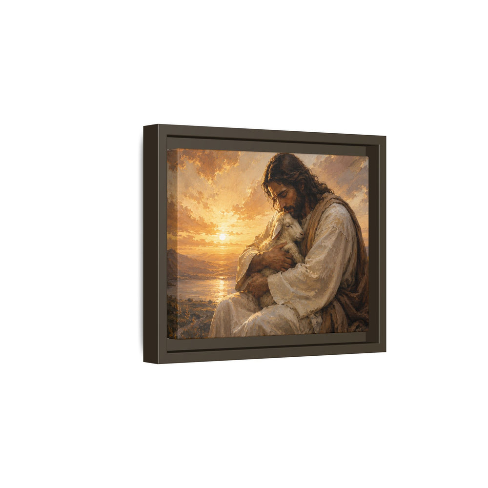 Comfort in His Presence – Framed Canvas
