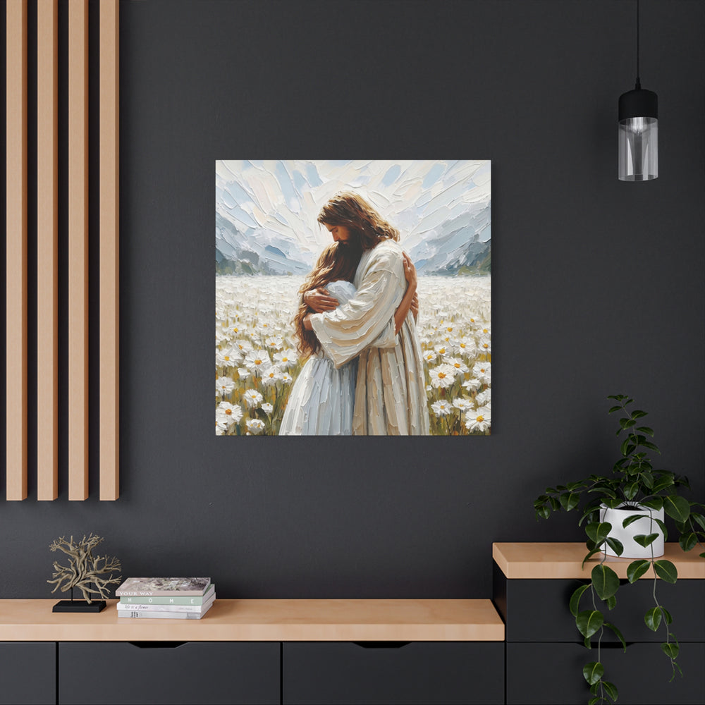 Held by Jesus – Canvas