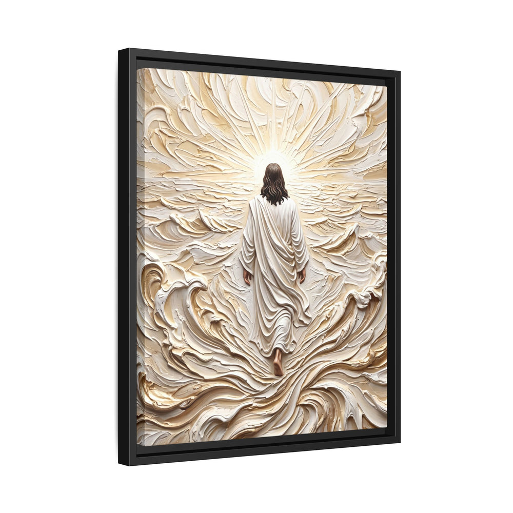 Surrendered in Prayer – Framed Canvas
