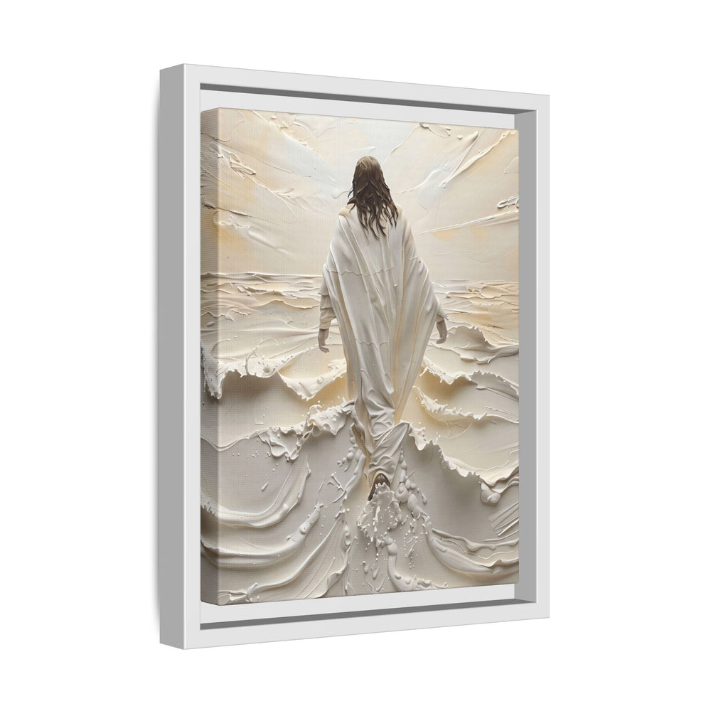 Christ Upon the Waves – Framed Canvas