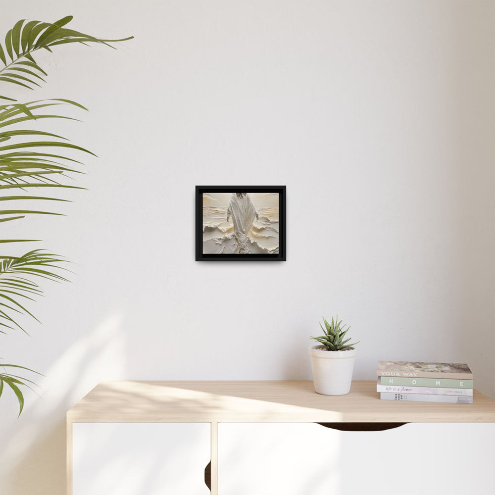 Christ Upon the Waves – Framed Canvas