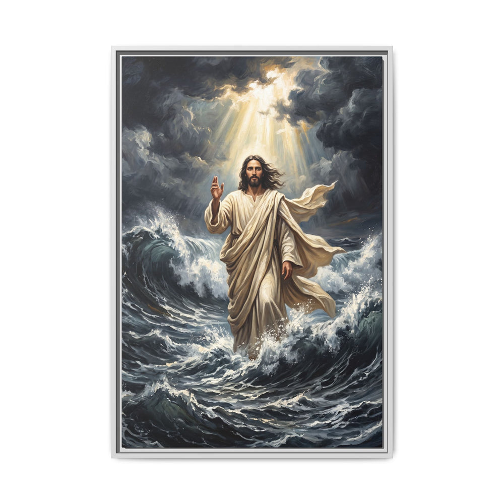 Master of the Storm – Framed Canvas