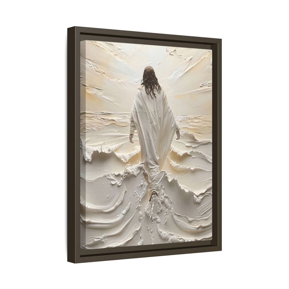 Christ Upon the Waves – Framed Canvas