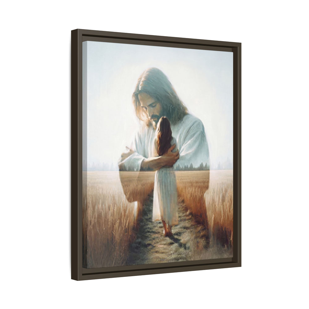Peace, Be Still – Framed Canvas