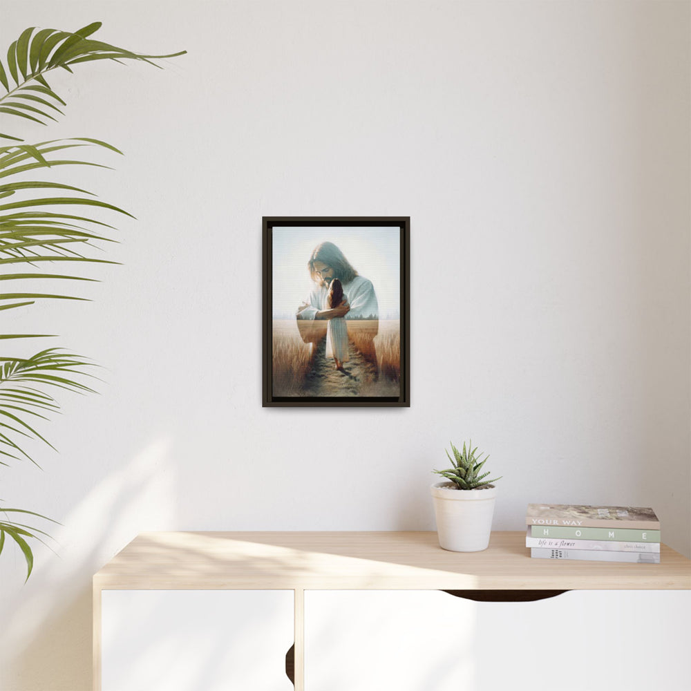 Peace, Be Still – Framed Canvas
