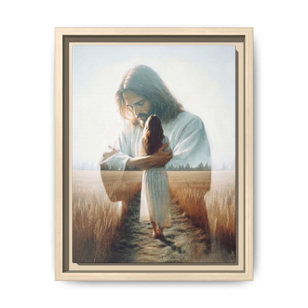 Peace, Be Still – Framed Canvas