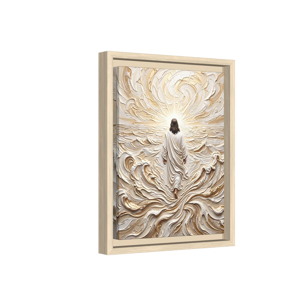 Surrendered in Prayer – Framed Canvas