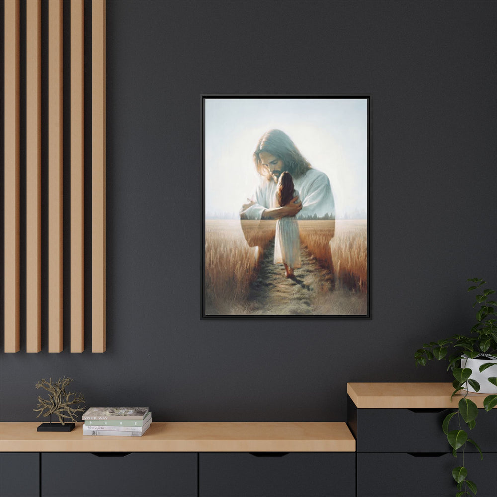 Peace, Be Still – Framed Canvas