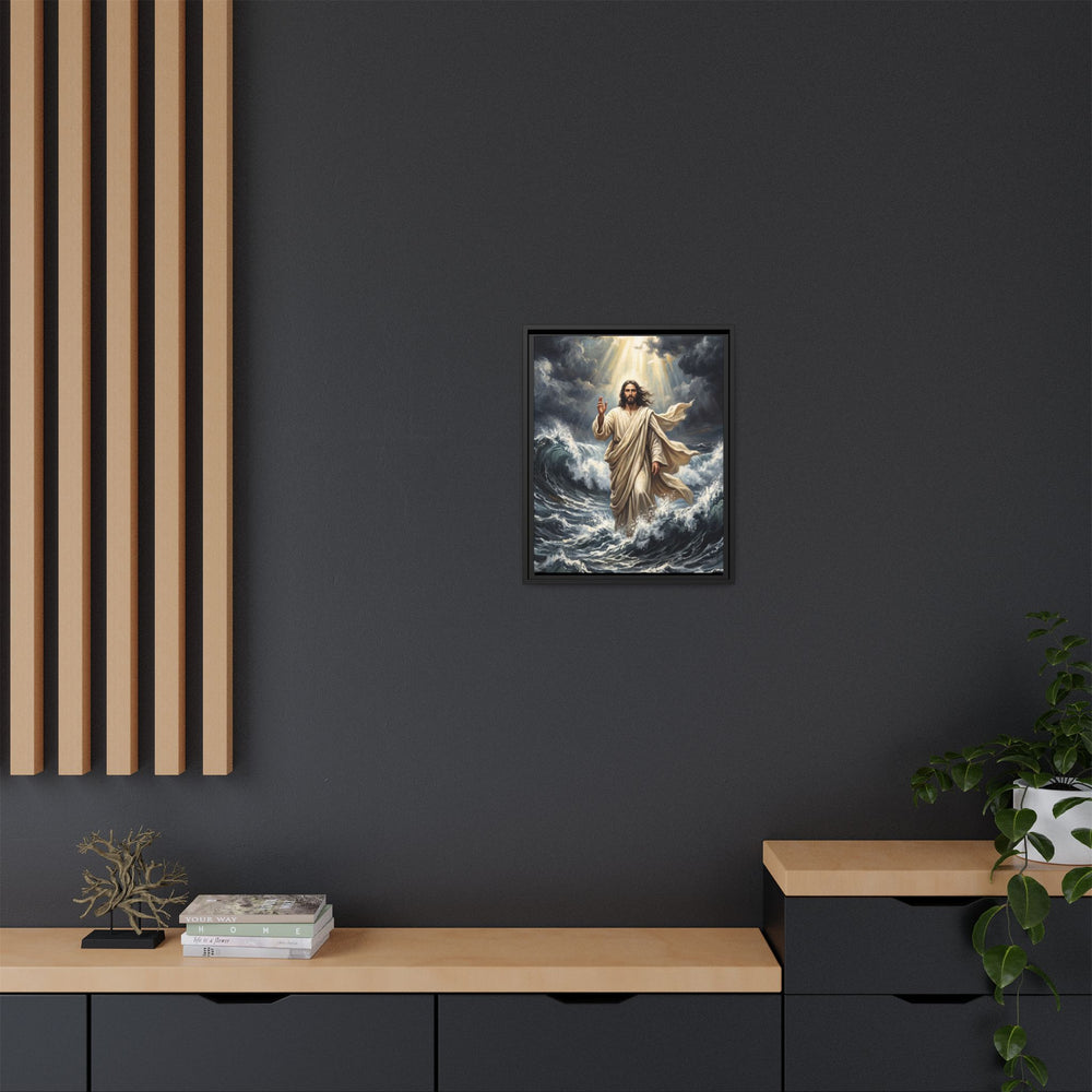 Master of the Storm – Framed Canvas