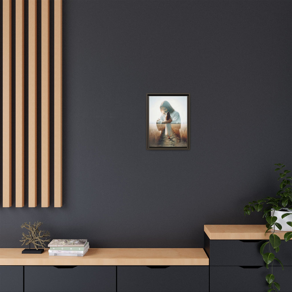 Peace, Be Still – Framed Canvas