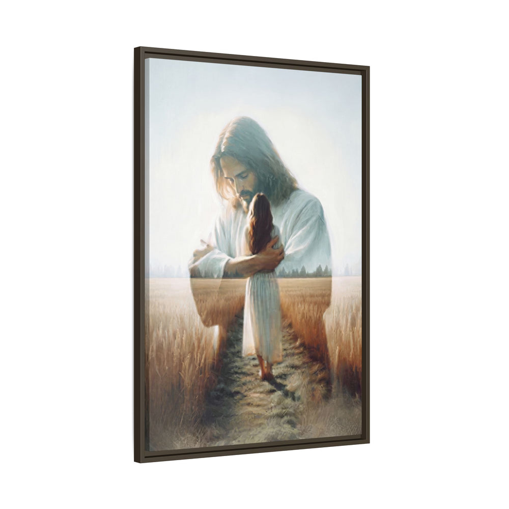 Peace, Be Still – Framed Canvas
