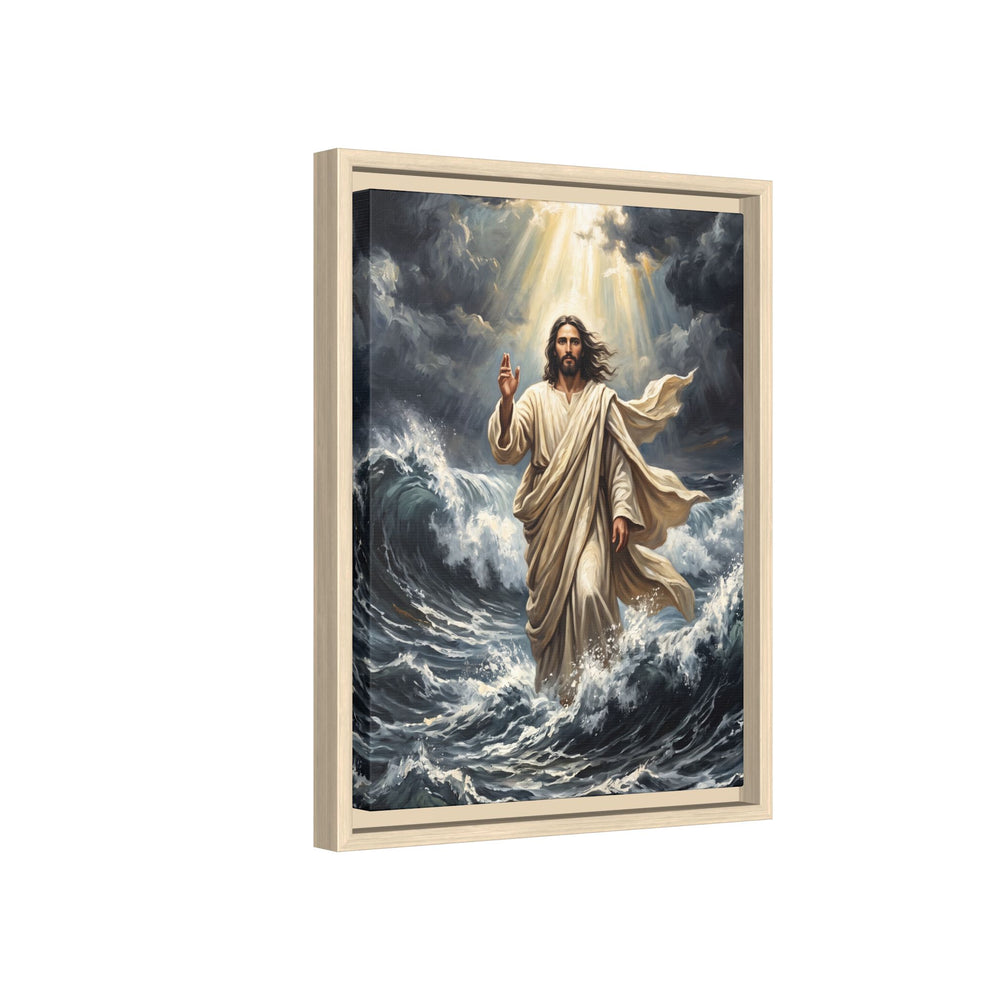 Master of the Storm – Framed Canvas
