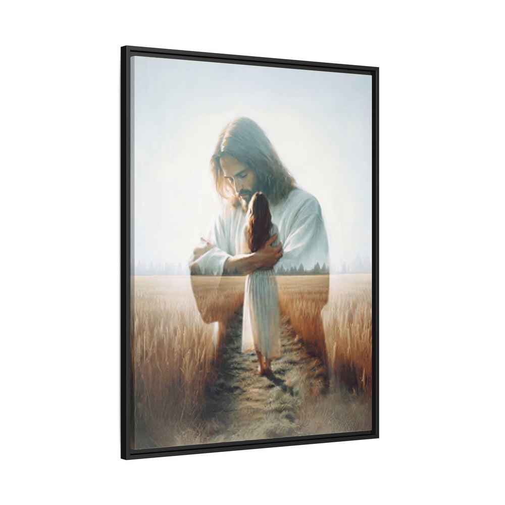 Peace, Be Still – Framed Canvas