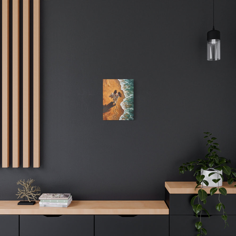 Carried in His Arms – Canvas