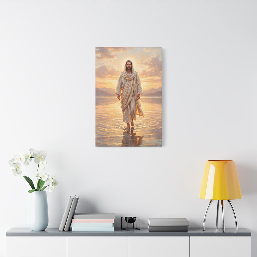 By the Shore at Dawn – Canvas