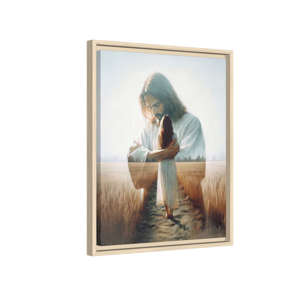 Peace, Be Still – Framed Canvas