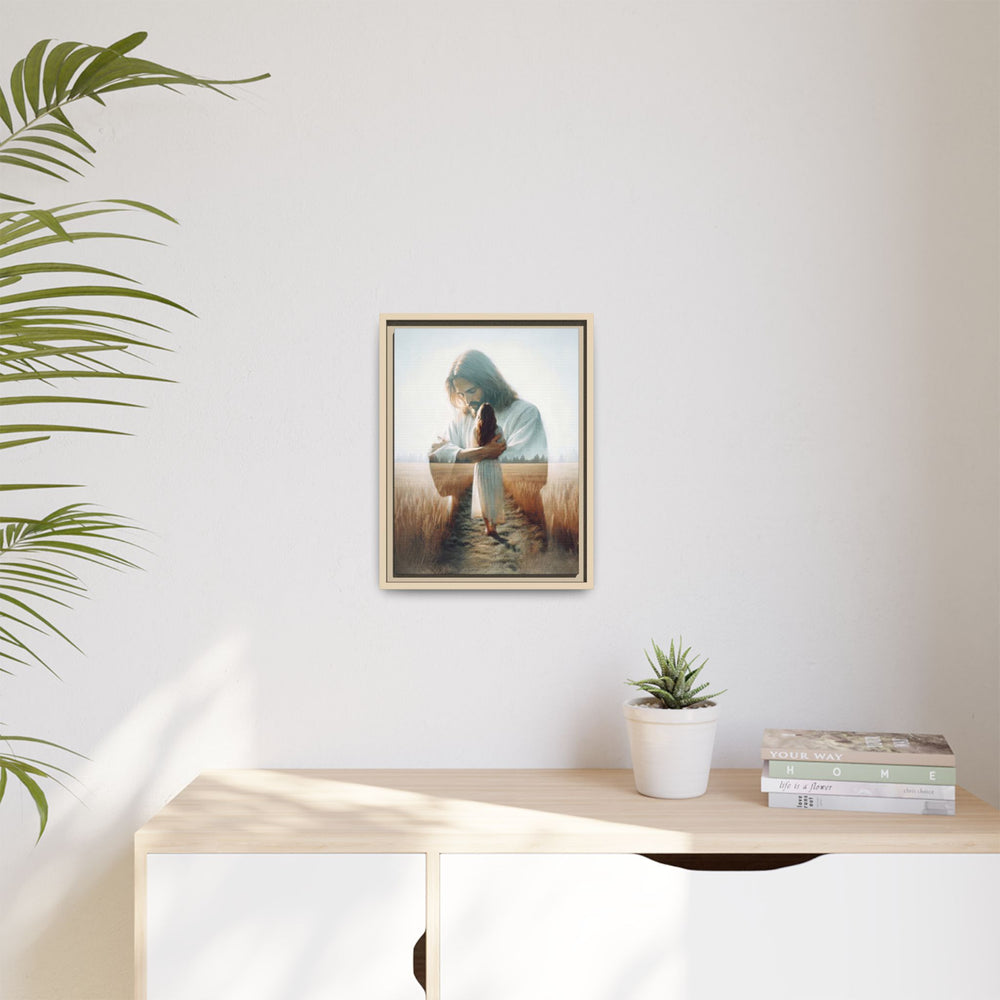 Peace, Be Still – Framed Canvas
