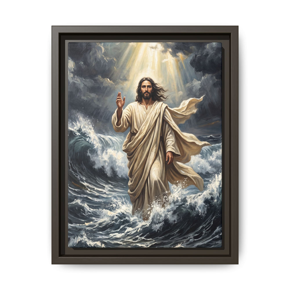 Master of the Storm – Framed Canvas