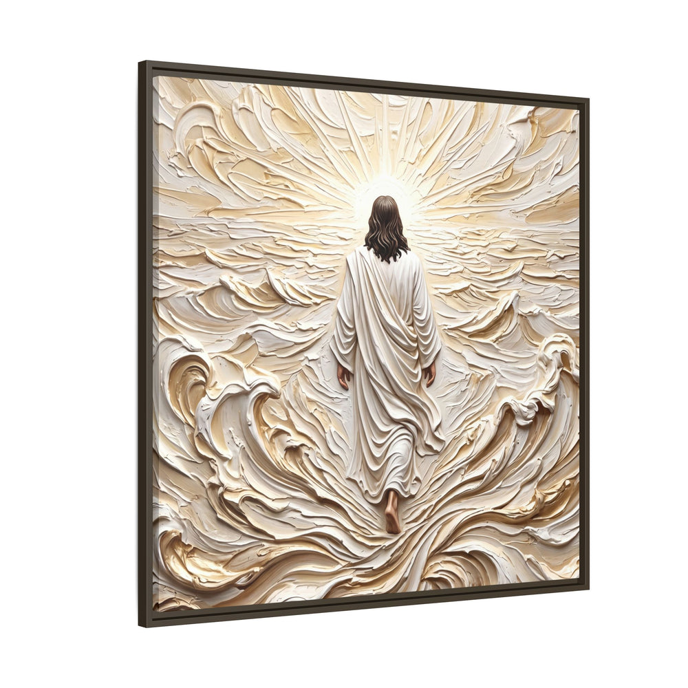Surrendered in Prayer – Framed Canvas