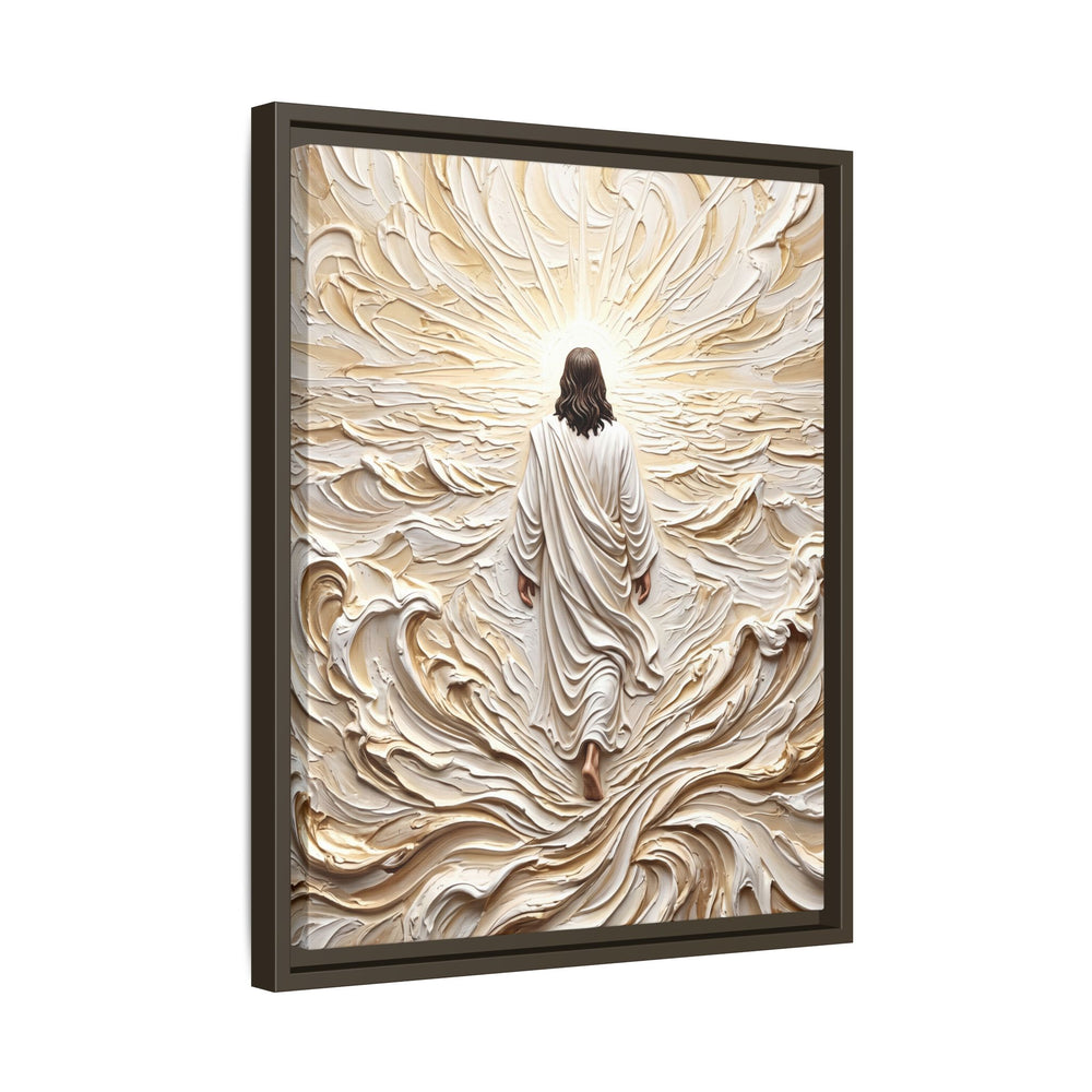 Surrendered in Prayer – Framed Canvas