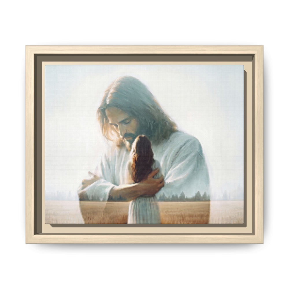 Peace, Be Still – Framed Canvas