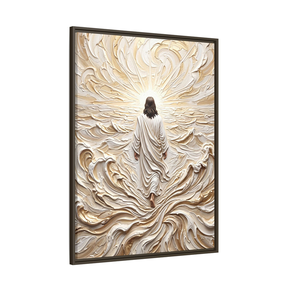 Surrendered in Prayer – Framed Canvas