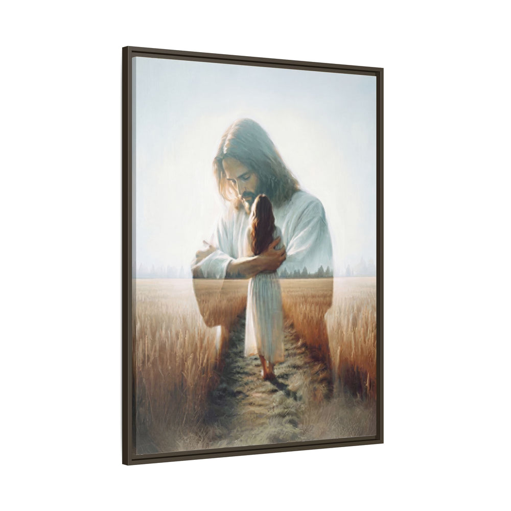 Peace, Be Still – Framed Canvas