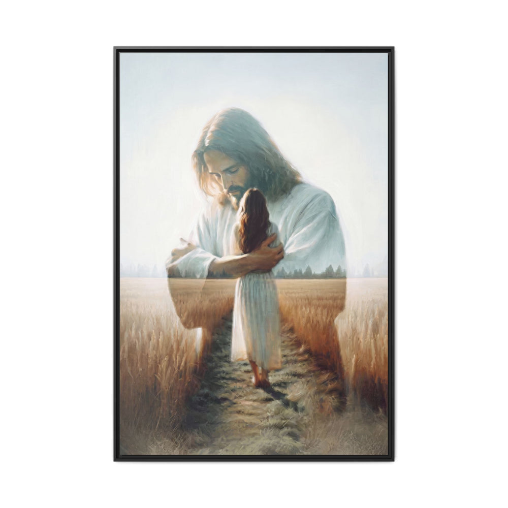 Peace, Be Still – Framed Canvas