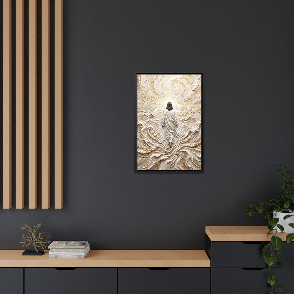 Surrendered in Prayer – Framed Canvas
