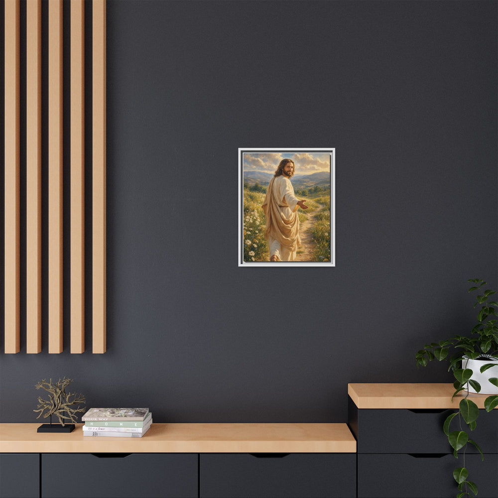 The Good Shepherd – Framed Canvas