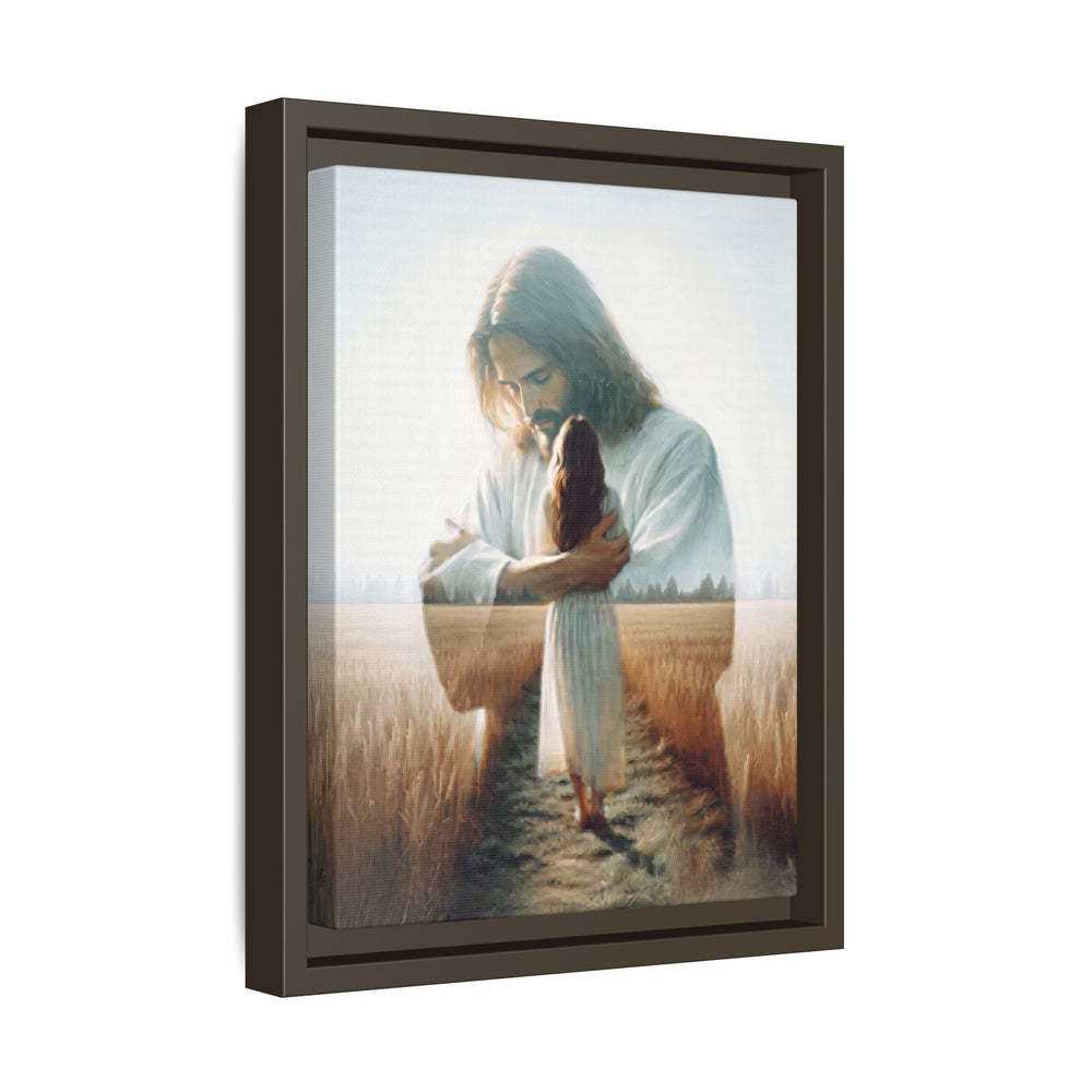 Peace, Be Still – Framed Canvas