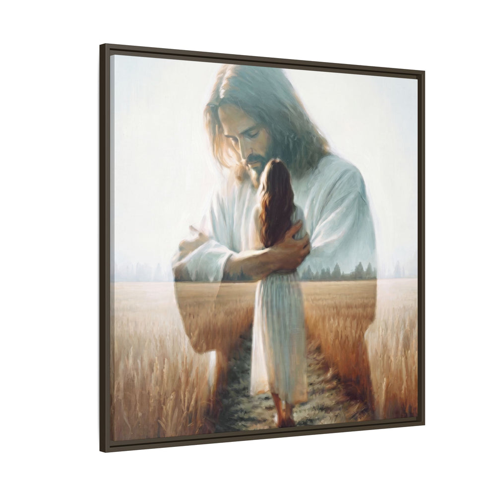 Peace, Be Still – Framed Canvas