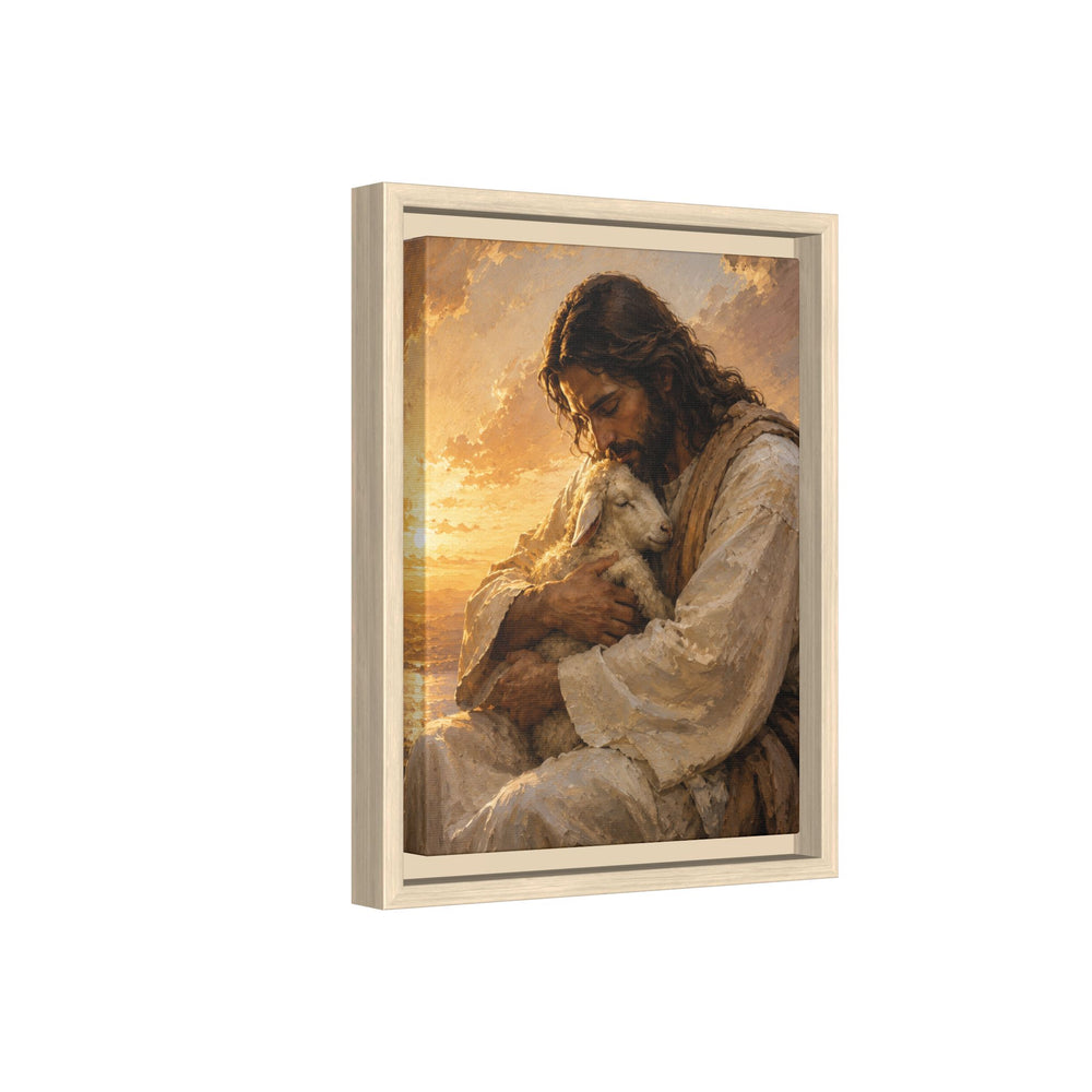 Comfort in His Presence – Framed Canvas