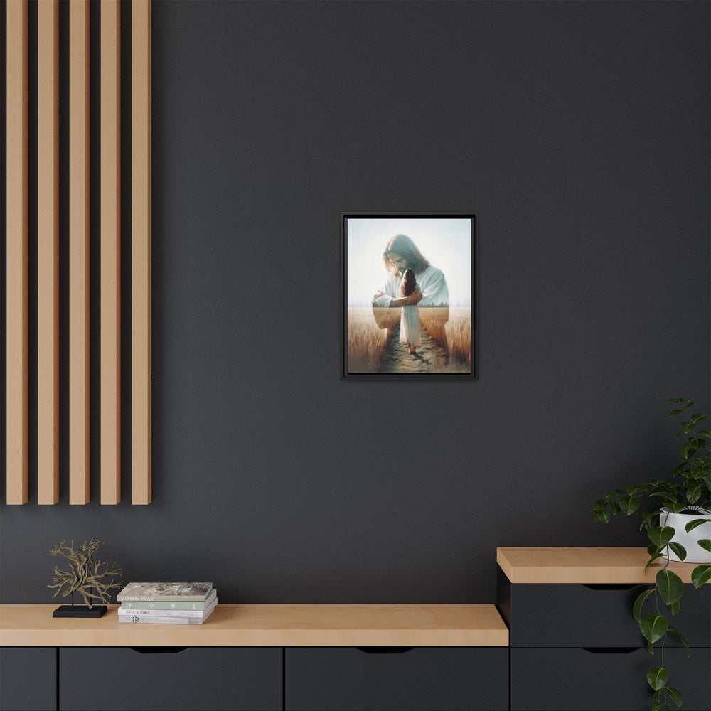 Peace, Be Still – Framed Canvas