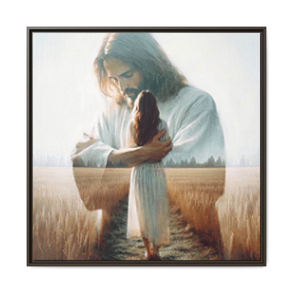 Peace, Be Still – Framed Canvas