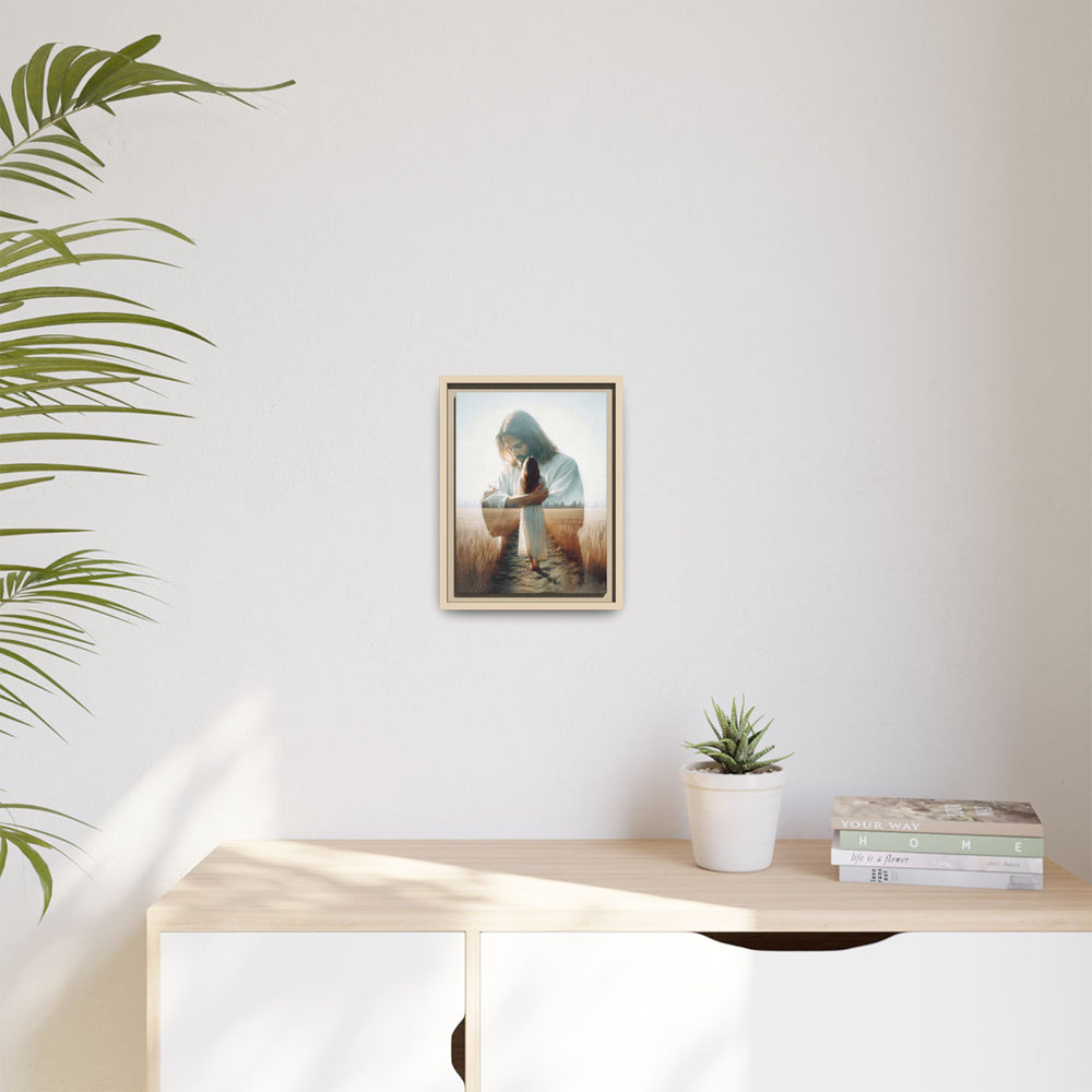 Peace, Be Still – Framed Canvas